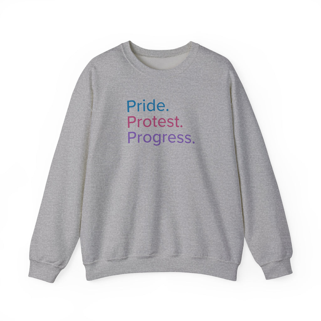 Pride. Protest. Progress. Sweatshirt